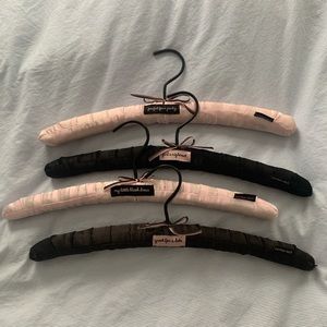 4 Fashion Satin Padded Hangers